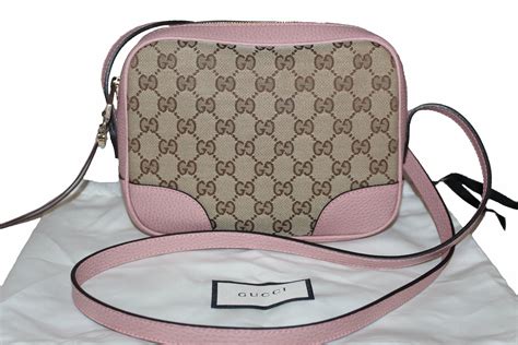 crossbody gucci pink bag|gucci embossed crossbody bag.